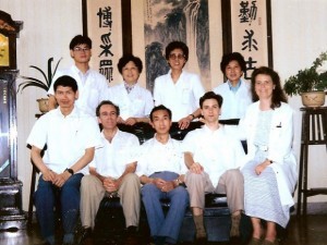 Photo officielle du dernier stage à Nanjing, 2002