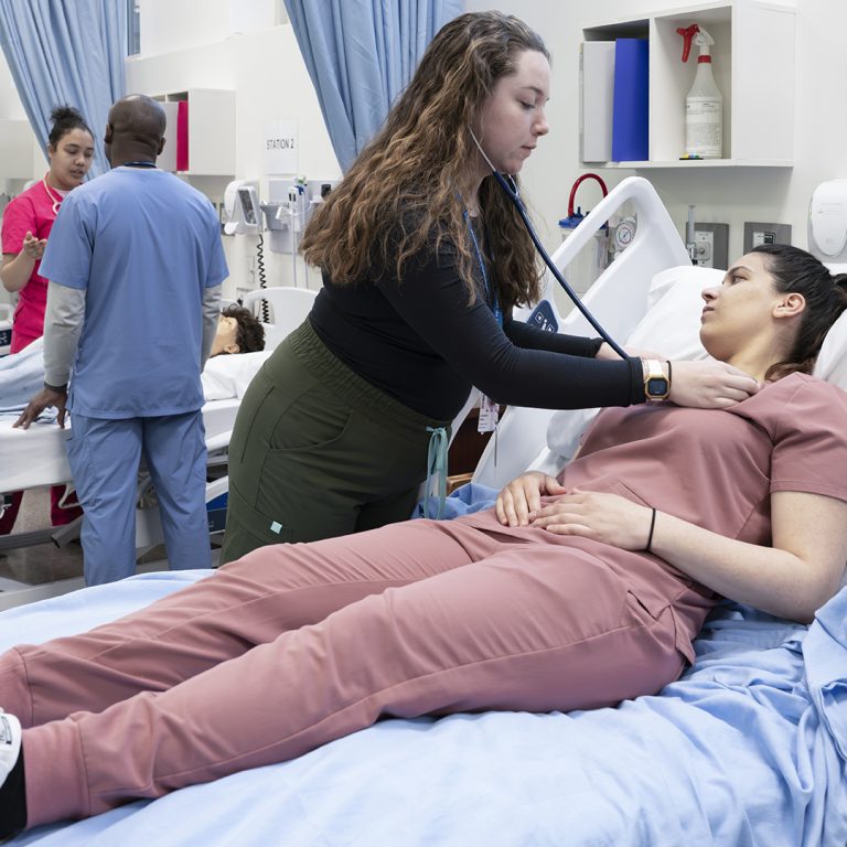Élèves en Soins infirmiers au Cégep de Rosemont