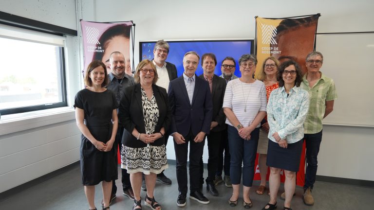 Le Cégep de Rosemont a accueilli des représentants de l'UQAM pour échanger autour d'une vision de la santé.