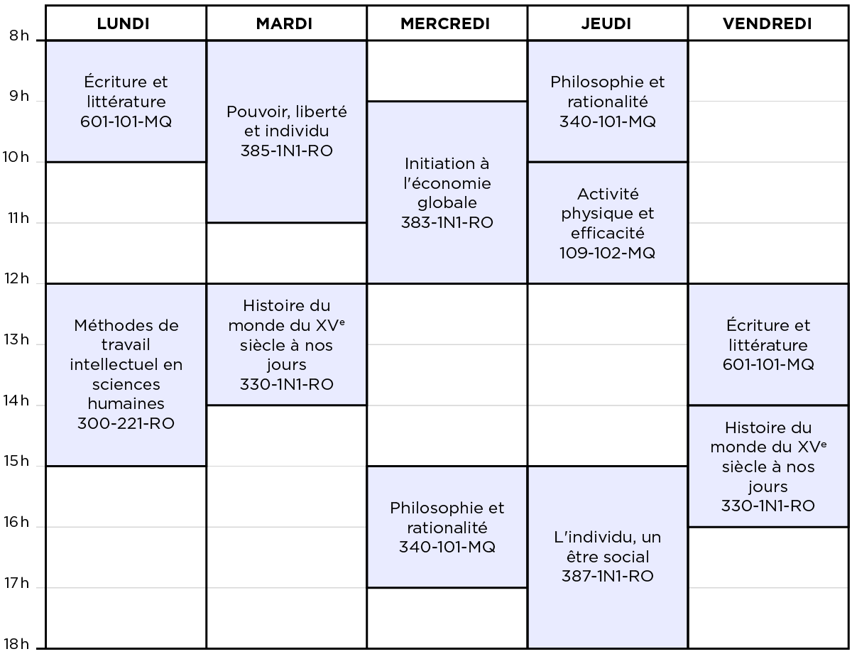 Horaire-type